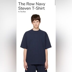 The Row Navy Steven T-Shirt | NWT | Size S